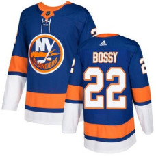 #22 Mike Bossy Royal Blue Home Authentic Stitched Jersey