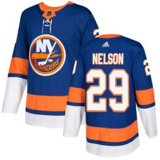 #29 Brock Nelson Royal Blue Home Authentic Stitched Jersey