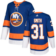 #31 Billy Smith Royal Blue Home Authentic Stitched Jersey