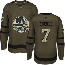 #7 Jordan Eberle Green Salute to Service Stitched Jersey
