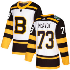 #73 Charlie McAvoy White Authentic 2019 Winter Classic Stitched Jersey