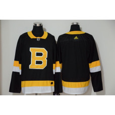 Blank Black Throwback Authentic Stitched Hockey Jersey