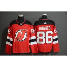 86 Jack Hughes Red Jersey