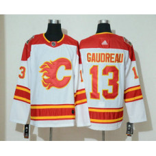 #13 Johnny Gaudreau White 2019 Heritage Classic Stitched Jersey