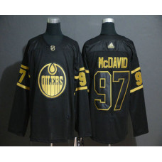 #97 Connor McDavid Black Golden Stitched Jersey