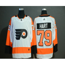#79 Carter Hart White Stitched Jersey