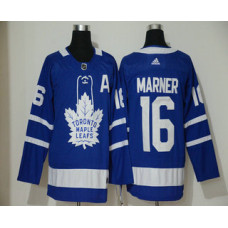 #16 Mitchell Marner Royal Blue With A Patch Stitched Jersey