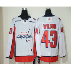 #43 Tom Wilson White Stitched Jersey