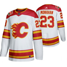 #23 Sean Monahan 2019 Heritage Classic Authentic White Jersey