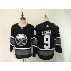 Sabres 9 Jack Eichel Black 2019 All-Star Game Parley Authentic Player Jersey