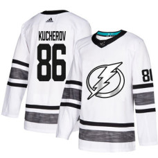 #86 Nikita Kucherov White Authentic 2019 All-Star Stitched Hockey Jersey