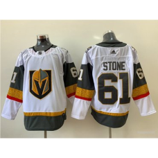 #61 Mark Stone White Road Authentic Stitched Jersey