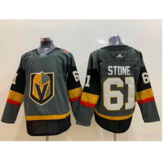#61 Mark Stone Grey Home Authentic Stitched Jersey