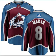 #8 Cale Makar Burgundy Home Authentic Stitched Jersey