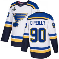 #90 Ryan O'Reilly White Road Authentic Stanley Cup Champions Stitched Hockey Jersey