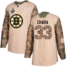 #33 Zdeno Chara Camo Authentic 2017 Veterans Day 2019 Stanley Cup Final Bound Stitched Hockey Jersey