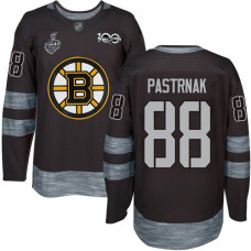 #88 David Pastrnak Black 1917-2017 100th Anniversary 2019 Stanley Cup Final Bound Stitched Hockey Jersey