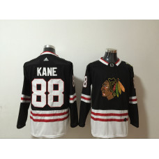 #88 Patrick Kane NEW Black Stitched Jersey