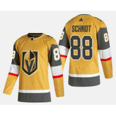 #88 Nate Schmidt Gold 2020-21 Alternate Stitched Jersey