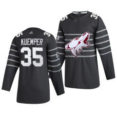 #35 Darcy Kuemper Gray 2020 All-Star Game Jersey