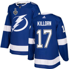 #17 Alex Killorn Blue Home Authentic 2020 Stanley Cup Final Stitched Jersey