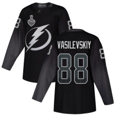 #88 Andrei Vasilevskiy Black Alternate Authentic 2020 Stanley Cup Final Stitched Jersey