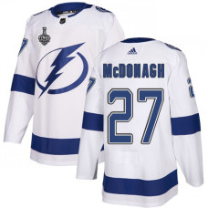 #27 Ryan McDonagh White Road Authentic 2020 Stanley Cup Final Stitched Jersey