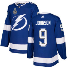 #9 Tyler Johnson Blue Home Authentic 2020 Stanley Cup Final Stitched Jersey