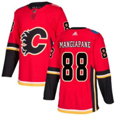 #88 Andrew Mangiapane Authentic Home Red Jersey