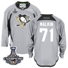 Evgeni Malkin #71 Gray 2016 Stanley Cup Finals Jersey
