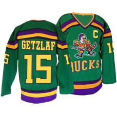 #15 Ryan Getzlaf Green Premier Ice Hockey Throwback Jersey