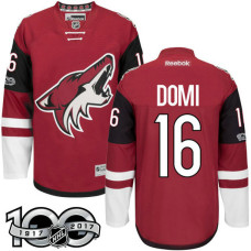 #16 Max Domi Red 2017 Anniversary Patch Player Jersey