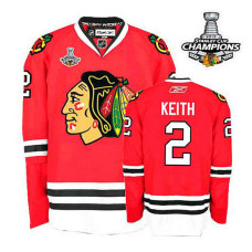 Duncan Keith #2 Red 2013 Stanley Cup Jersey