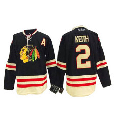 Duncan Keith #2 Black 2015 Winter Classic Jersey