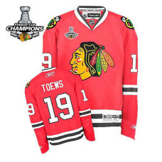 Jonathan Toews #19 Red 2013 Stanley Cup Jersey