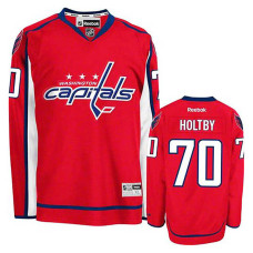 Braden Holtby #70 Red Home Jersey
