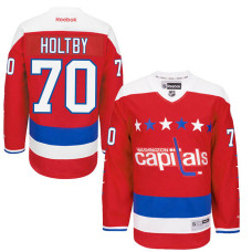 Braden Holtby #70 Red/White Jersey