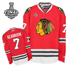 Brent Seabrook #7 Red 2015 Stanley Cup Home Jersey