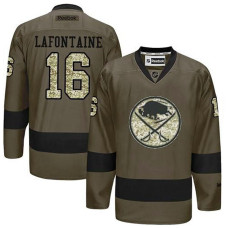 Pat Lafontaine #16 Green Camo Player Jersey