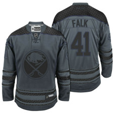 #41 Justin Falk Storm Cross Check Fashion Jersey