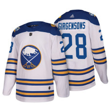 #28 Zemgus Girgensons White 2018 Winter Classic Authentic Jersey