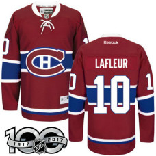 #10 Guy Lafleur Red 100 Greatest Player Jersey
