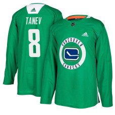 #8 Christopher Tanev Green Practice Jersey