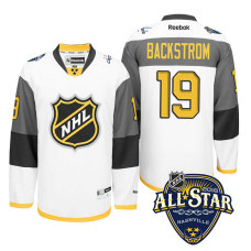 Nicklas Backstrom #19 White 2016 All-Star Premier Jersey