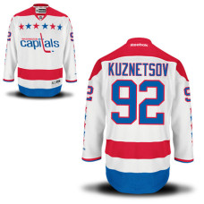 Evgeny Kuznetsov #92 White Alternate Premier Jersey