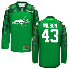 Tom Wilson #43 Green St. Patrick's Day Jersey