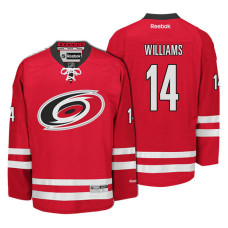 #14 Justin Williams Red 2017 Draft Premier Hockey Jersey