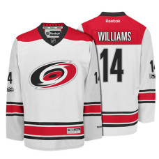 #14 Justin Williams White 2017 Draft Premier Hockey Jersey