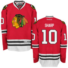 #10 Patrick Sharp Red 2017 Draft Premier Hockey Jersey