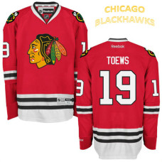 #19 Jonathan Toews Red Home Premier Jersey